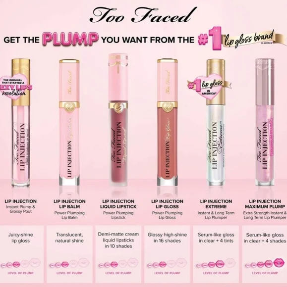 Too Faced Lip Injection Ultimate Lip Plumper -Original- NIB - Picture 3 of 7